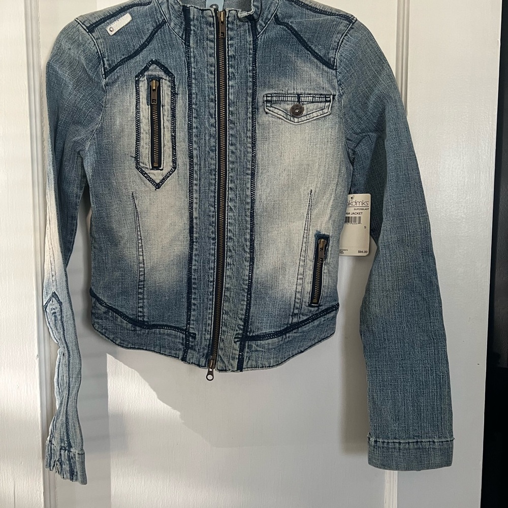 Akademiks Blue Jean Jacket